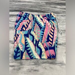 Boardies Apparel Mens Swim Shorts Print Drawstring- Pockets Sz Large